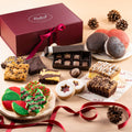 Caja de regalo de delicias gourmet navideñas
