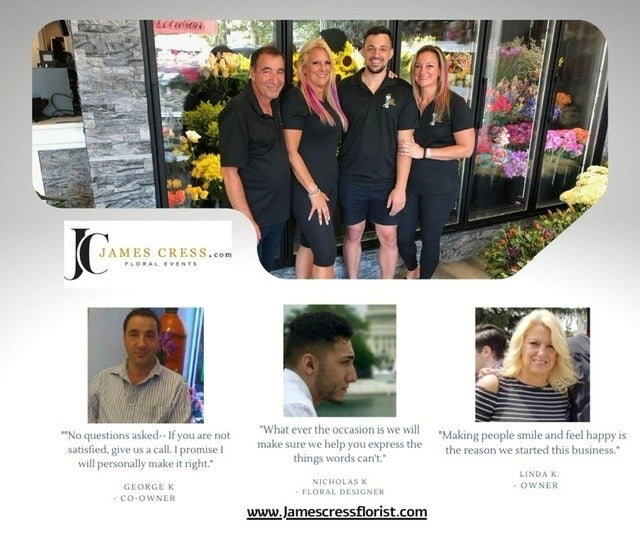 Les propriétaires de James Cress Florist