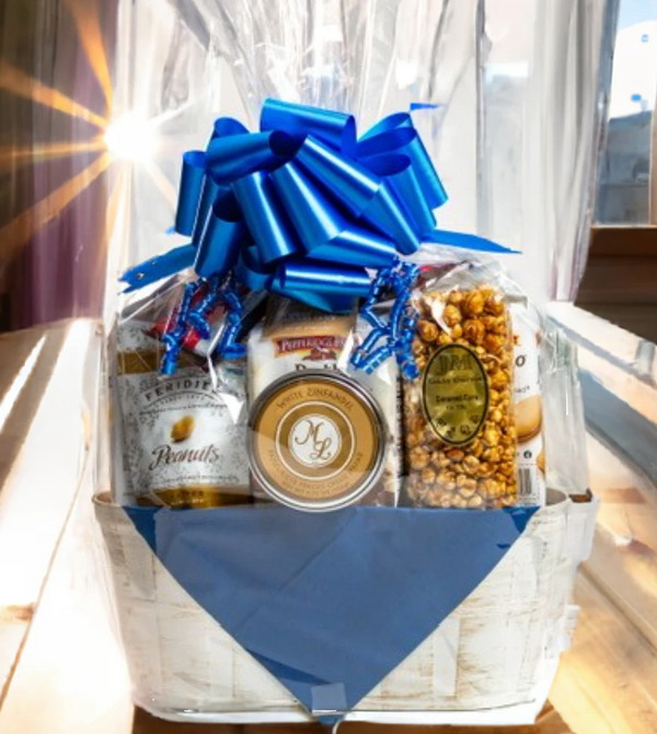 Grand panier-cadeau classique basique de Jenny