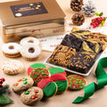 Caja Surtida de Galletas y Brownies Navideños