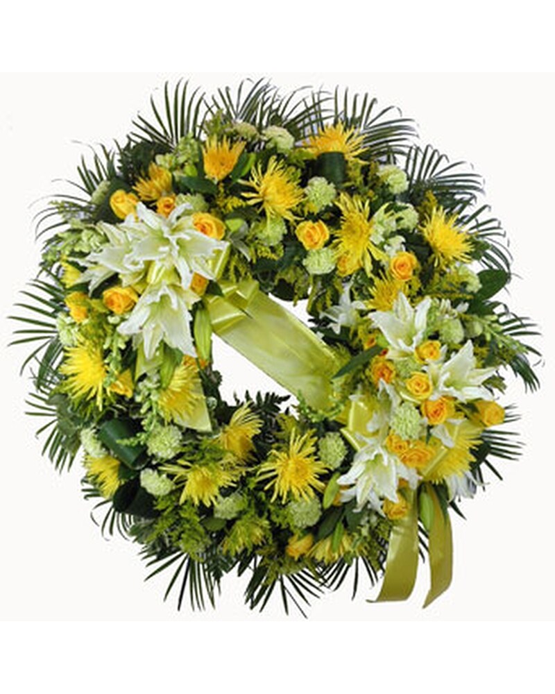 Sunshine Sentiments Wreath