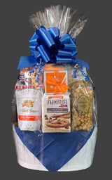 Grand panier cadeau classique de qualité supérieure de Jenny