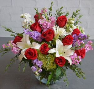 Valentines Day Rose Garden