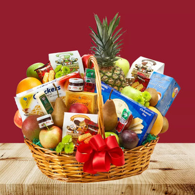 Grand Holiday Gourmet and Fruit Basket Grand Holiday Gourmet and Fruit Basket