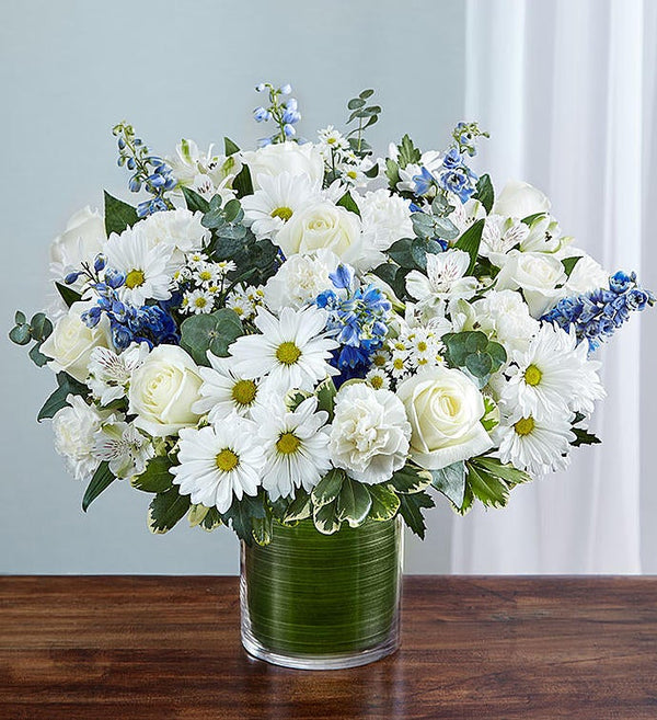 Cherished Memories Blue & White