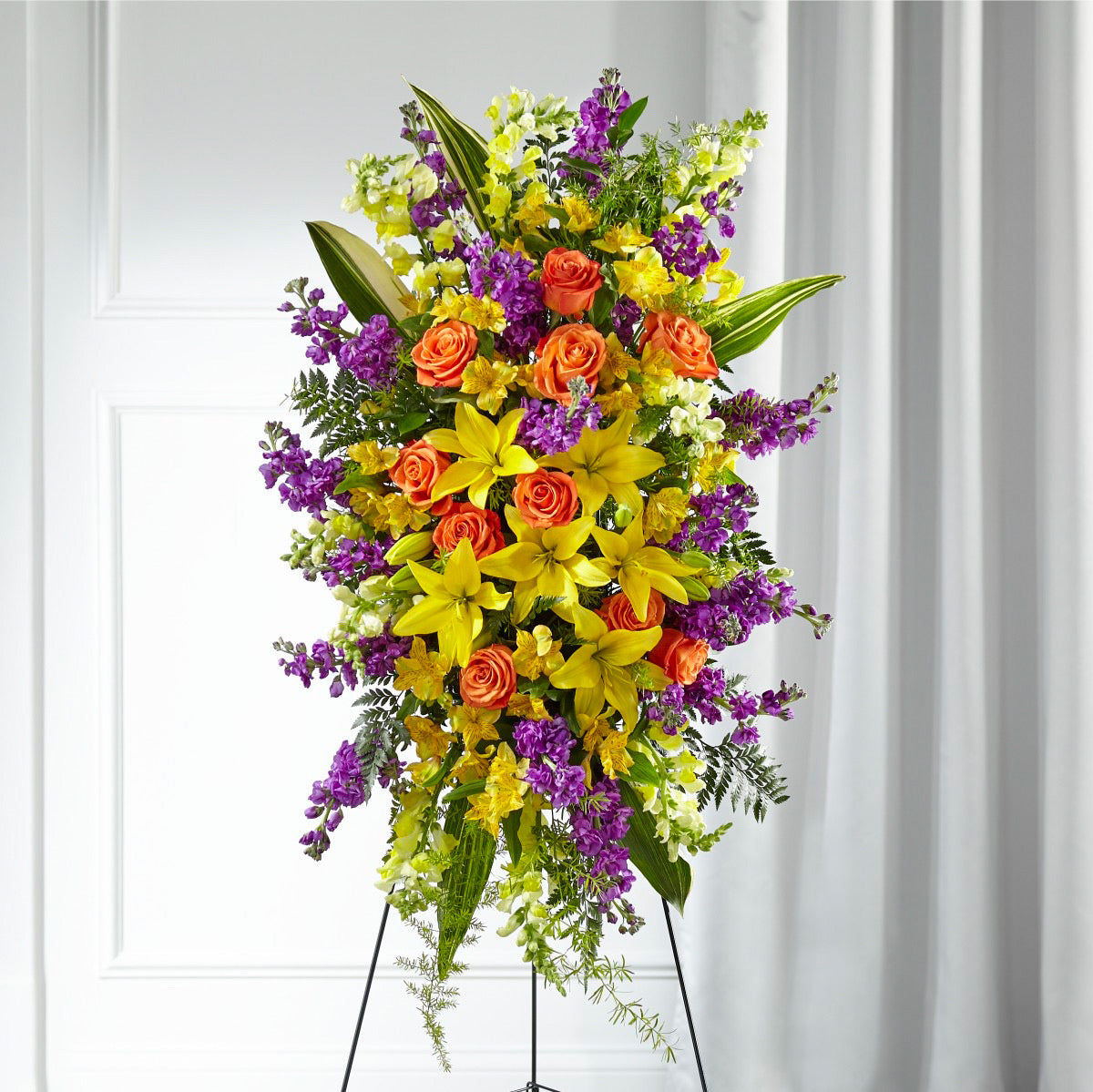 Deepest Sympathies Bright Standing Spray