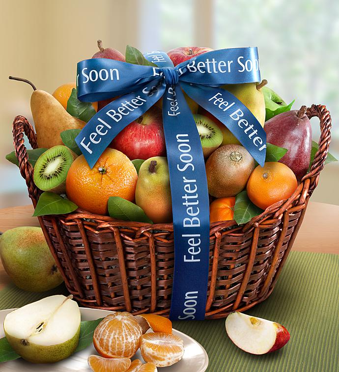 Premier Fruit Get Well Gift Basket