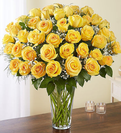 Ultimate Elegance Long Stem Yellow Roses Ultimate Elegance Long Stem Yellow Roses