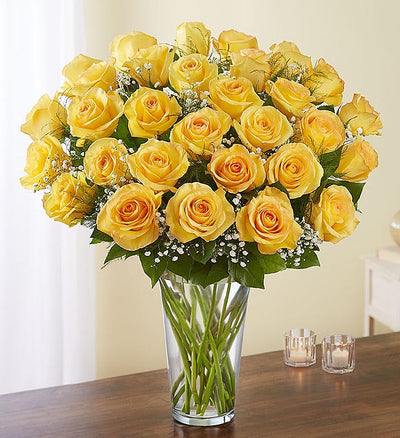 Ultimate Elegance Long Stem Yellow Roses Ultimate Elegance Long Stem Yellow Roses