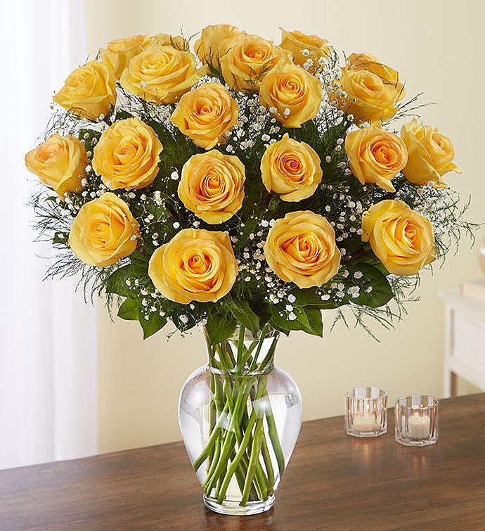 Ultimate Elegance Long Stem Yellow Roses