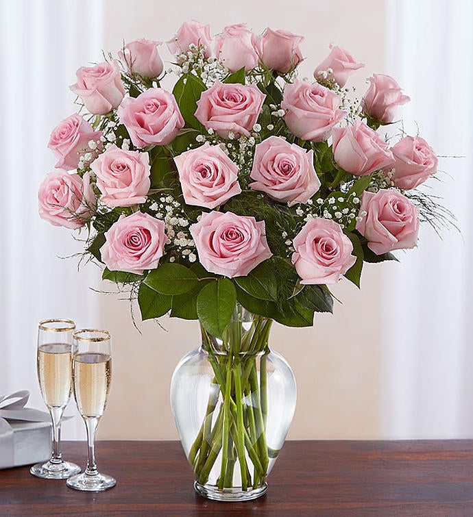 Ultimate Elegance Long Stem Pink Roses