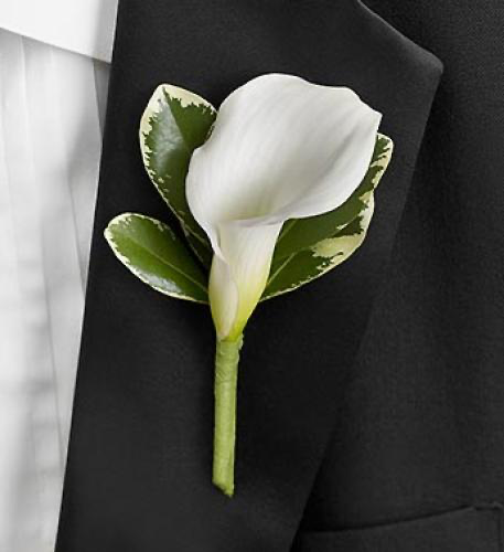 Calla Lily Boutonnieres
