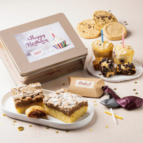 Deluxe Birthday Celebration Gift Tin – James Cress Florist