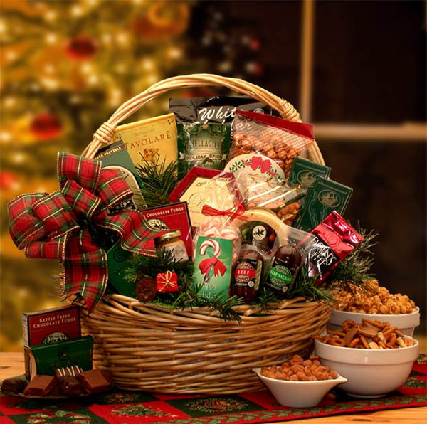 Send Holiday Celebrations Holiday Gift Basket James Cress Florist