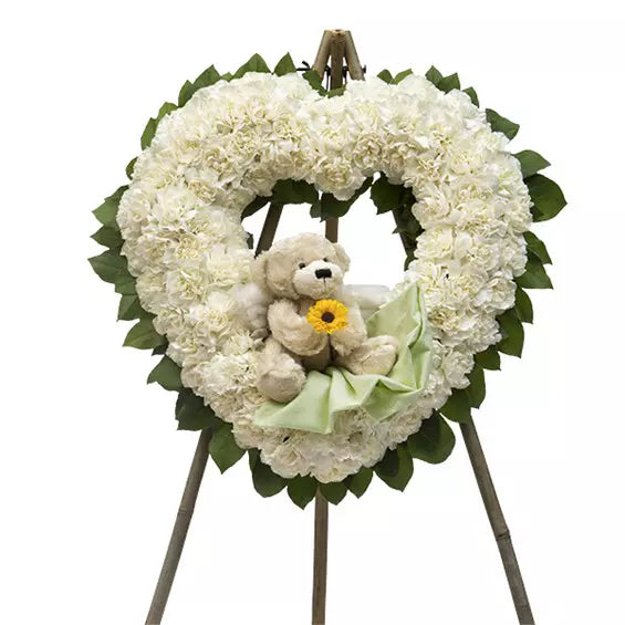 Open Heart Wreath - Infant