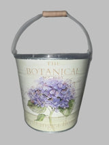 Cesta de regalo pequeña con hortensias botánicas
