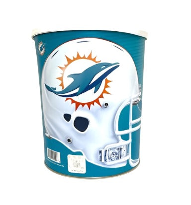 JGB Sports - Miami Dolphins Gift Tin Basket - Made In America