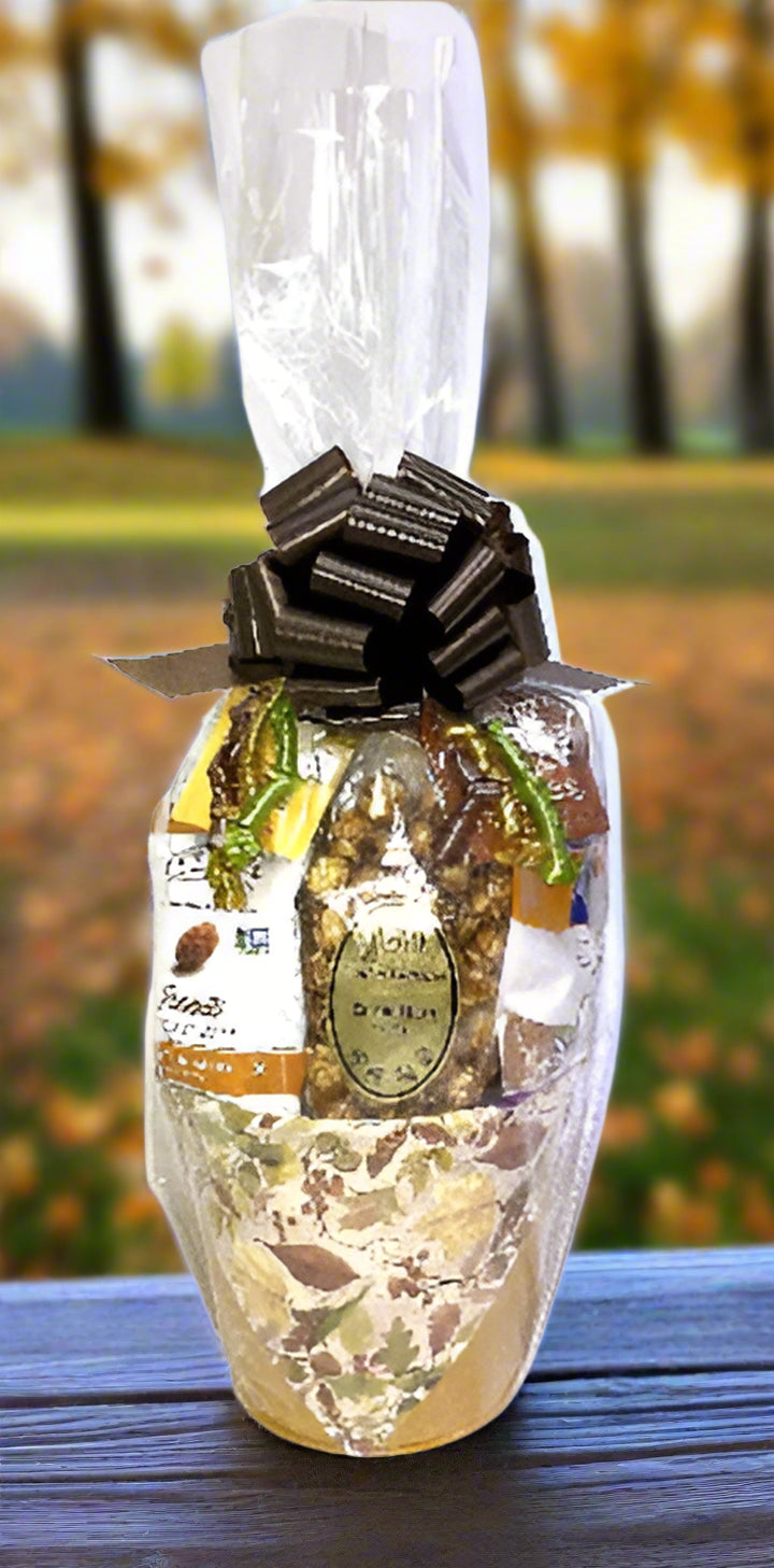 Fall Leaves Gift Basket