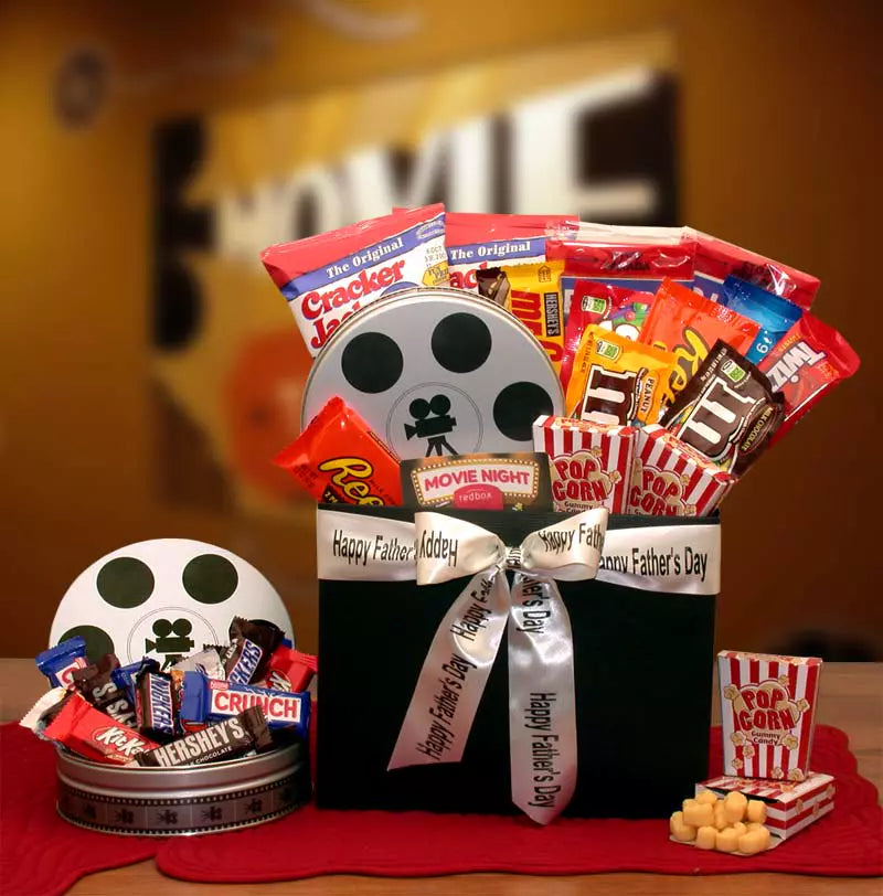 Fathers Day Movie Fest Gift Box With $10.00 Red Box Card
