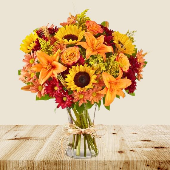 Fields of Europe for Fall Bouquet