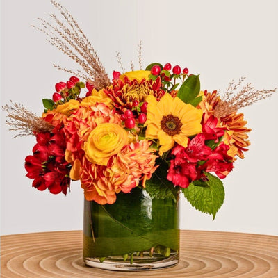 Gather Fall Centerpice Flowers Gather Fall Centerpice Flowers