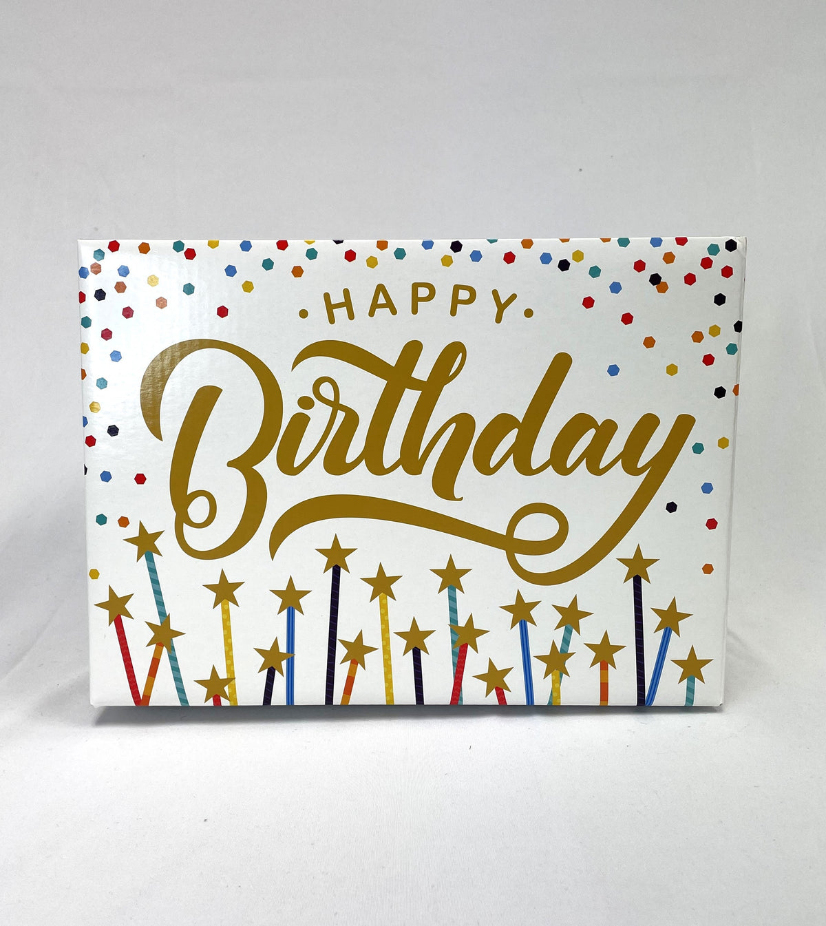 Large Happy Birthday Gift Box