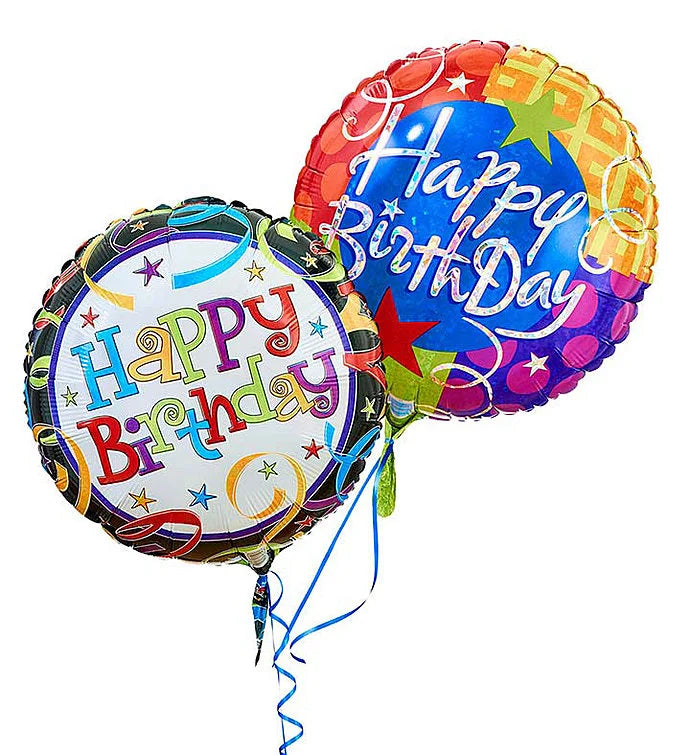 Happy Birthday Mylar Balloon