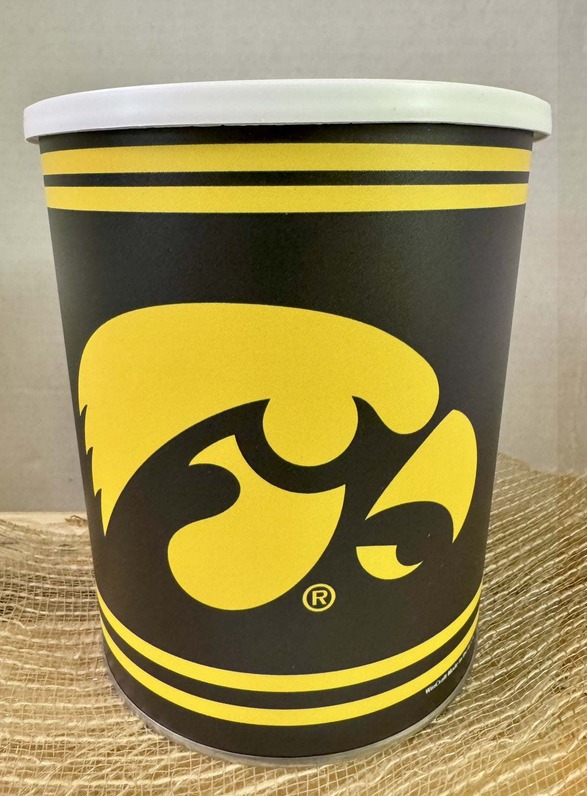 JGB Sports - Iowa Hawkeyes Gift Tin Basket - Made In America
