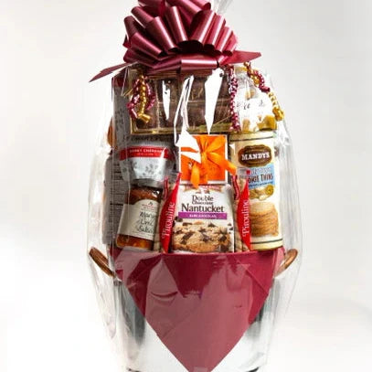 Jenny’s Grand Metal Bucket Gift Basket - Holiday Gift