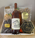 Cesta de regalo de vino mediana de Jenny