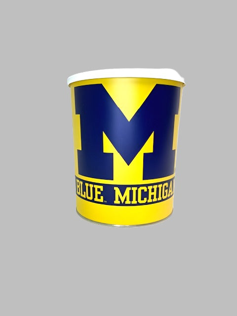 JGB Sports - Michigan Wolverines Gift Tin Basket - Made In America
