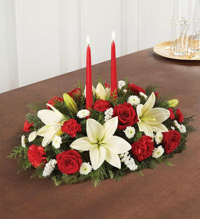 Traditional Christmas Centerpiece Traditional Christmas Centerpiece