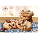 Cadeau de biscuits aux flocons d'avoine, aux raisins secs et aux pépites de chocolat blanc, un délice intemporel