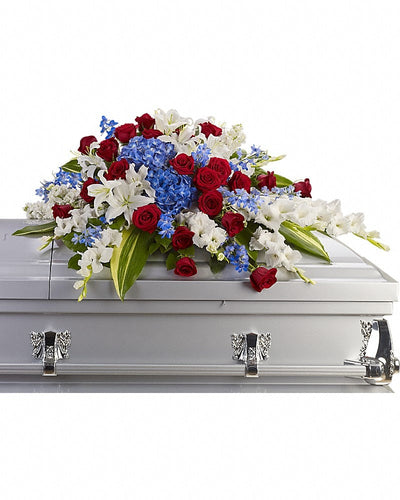 Distinguished Service Casket Spray Distinguished Service Casket Spray