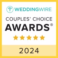 WeddingWire Couples' Choice Award 2024