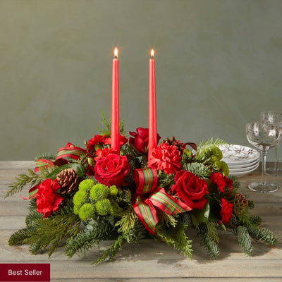 By The Candlelight Centerpiece By The Candlelight Centerpiece