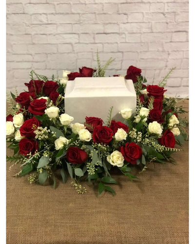 Rose Cremation Wreath Rose Cremation Wreath
