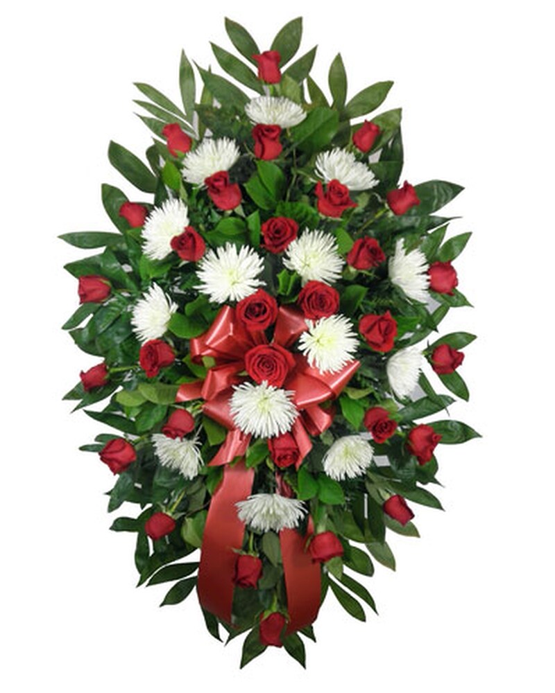 Signature Collection Rose/Fuji Spray on a Stand