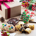 Caja de regalo de dulces clásicos navideños