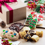 Caja de regalo de dulces clásicos navideños