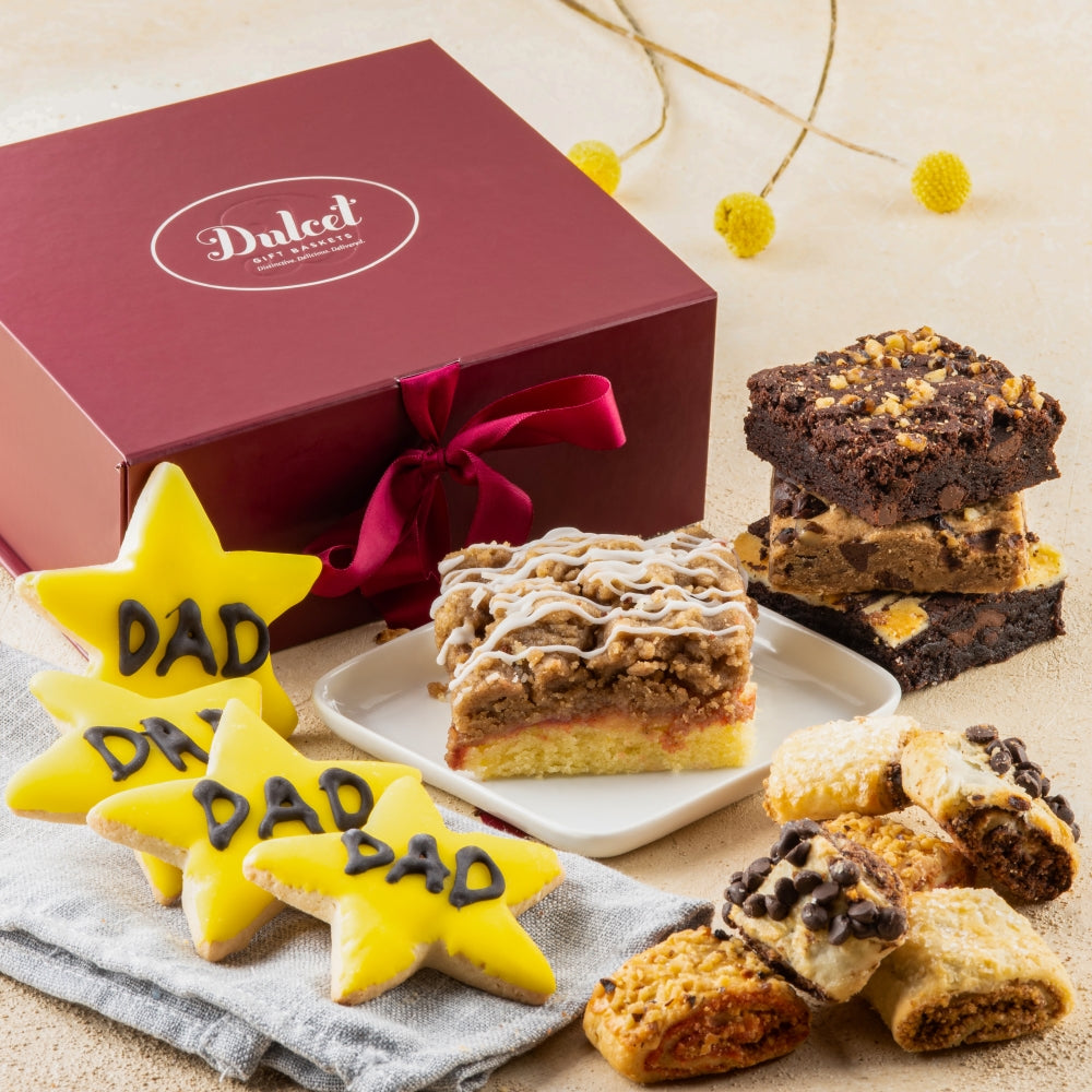 #1 Dad Star Cookies Gourmet Basket