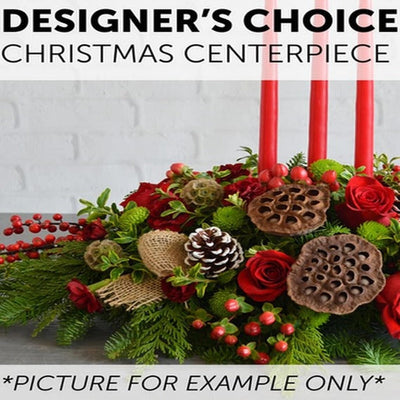 Designers Choice - Christmas Centerpiece Designers Choice - Christmas Centerpiece