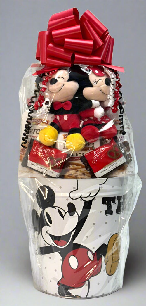 Mickey and Minnie Large Gift Basket