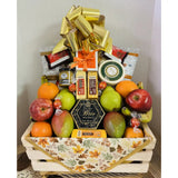 Jenny's Large Fruit And Cheese Gift Basket