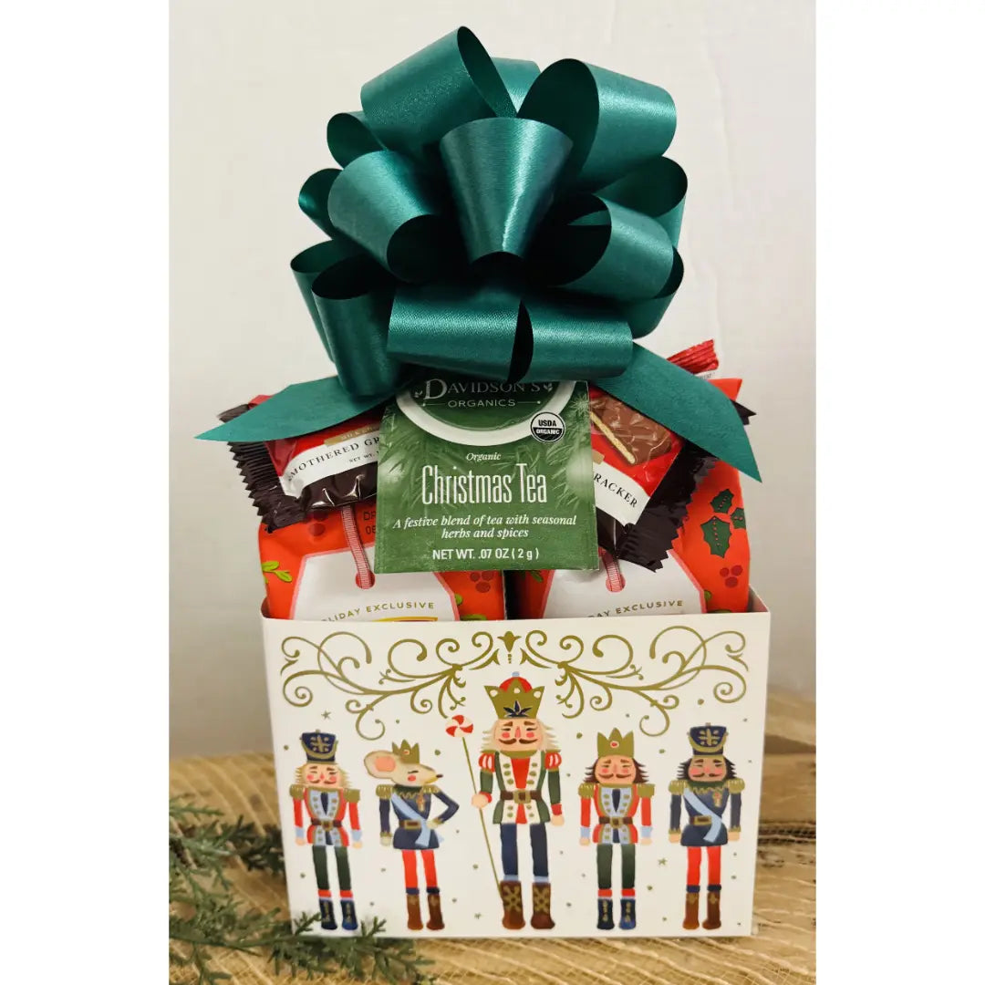 Holiday Nutcracker Cookie Gift Box