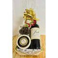 Petit panier-cadeau de vin de Jenny