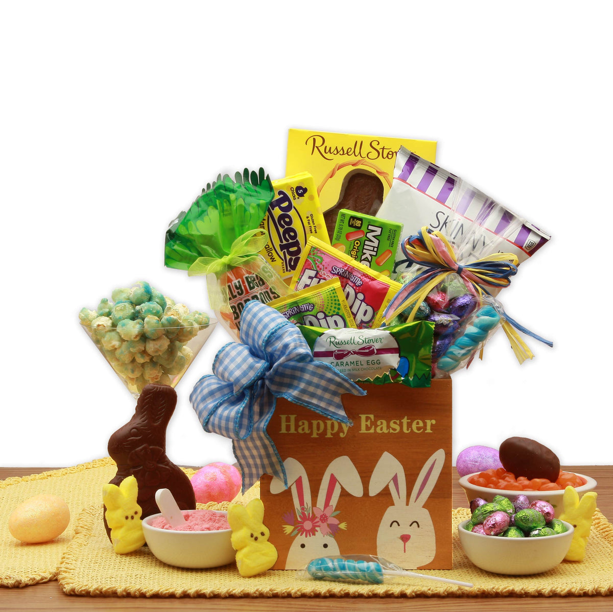 Bunny Delights Happy Easter Gift Basket