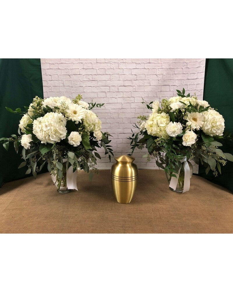 Serenity Cremation Vase Arrangement