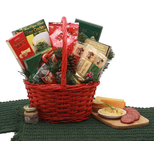 Holiday Snacker Gift Basket